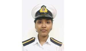 Female Cadet in Training in India
