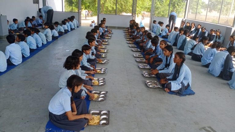 BW LPG India delivers on its promise to build dining sheds for two schools in Bikaner - with support from the Akshaya Patra Foundation