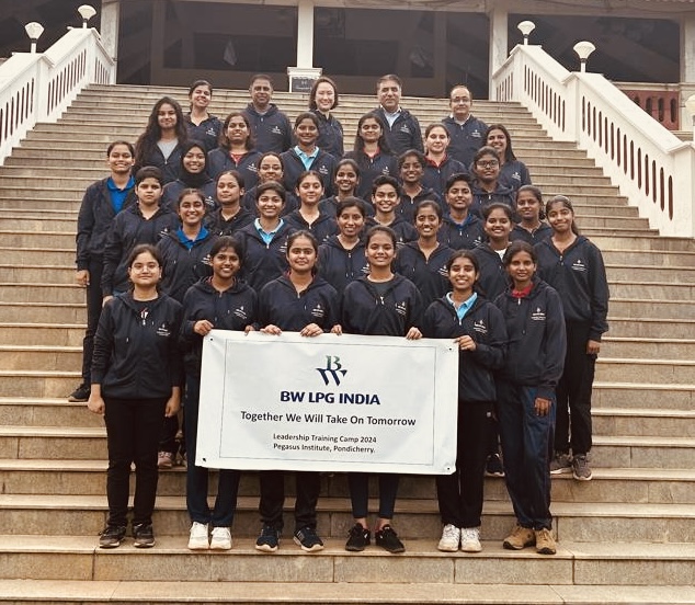 Leadership Camp for Cadet Scholars at BW LPG India